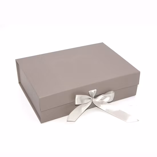 Planche empilable à clapet pliable à plat, Carton Kraft magnétique, boîtes de rangement en Carton magnétique pour chaussures, boîte d'emballage pliante cadeau