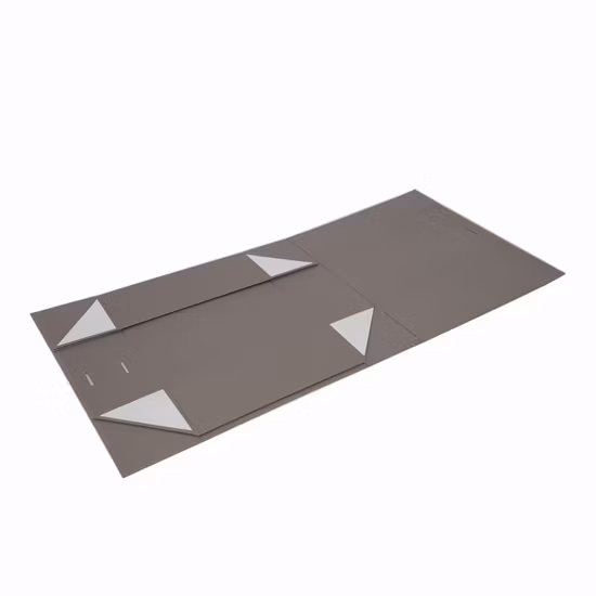 Clamshell Stackable Board Flat Fold Magnetic Kraft Carton Paper Magnet Cardboard Storage Shoe Boxes Gift Folding Packaging Box